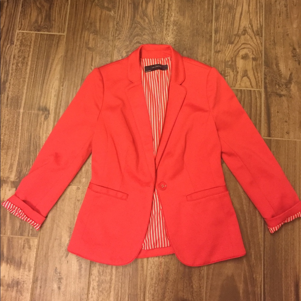 Orange Blazer