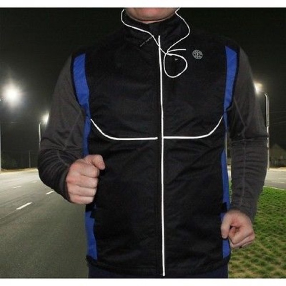 NWT Gold's Gym Men's Reflective Vest Size L/XL