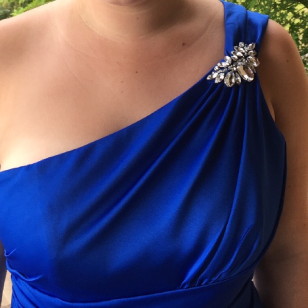 Royal Blue Prom Dress - Picture 6 of 8
