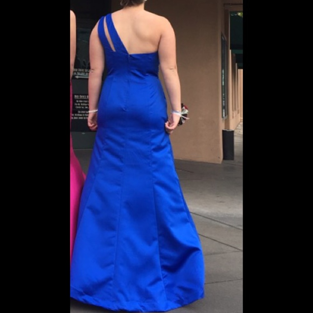 Royal Blue Prom Dress - Picture 7 of 8