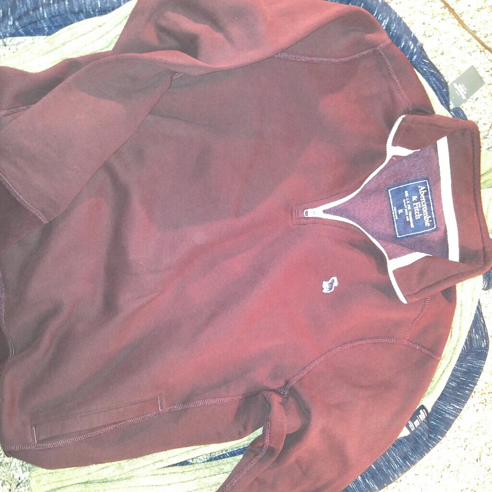 Abercrombie sweater half zip
