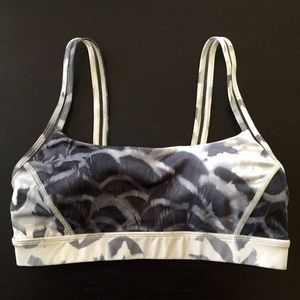 LULULEMON Straight Up Bra- in Angel Wing Pattern
