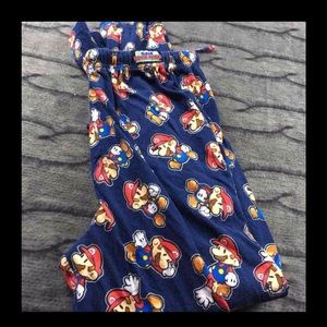 Paper Mario pajama pants Large.