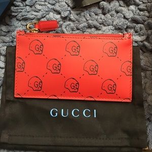 Authentic Gucci coin pouch/card holder/key case