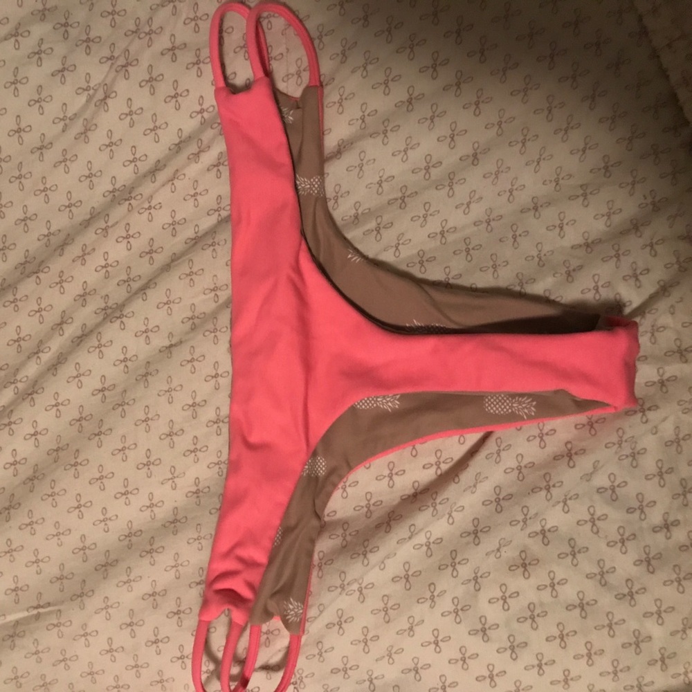 pink bikini bottoms