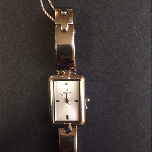 Bulova ladies silver watch