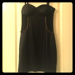 Black Demi dress strapless/straps