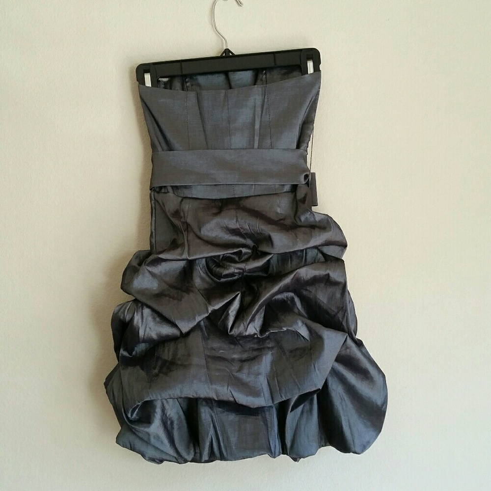 Strapless Ruffle Dress - Picture 2 of 4