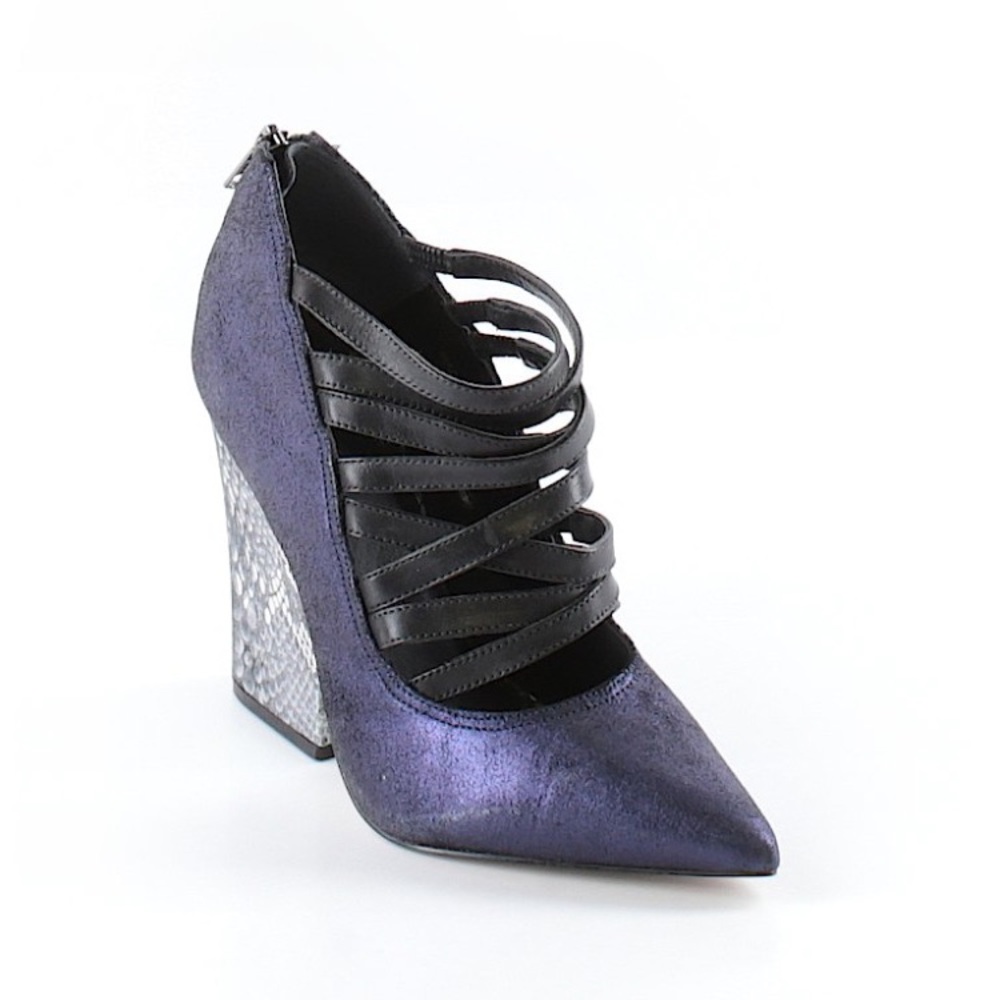 🔥HOT  🔥ASOS Chunky Metallic Heel