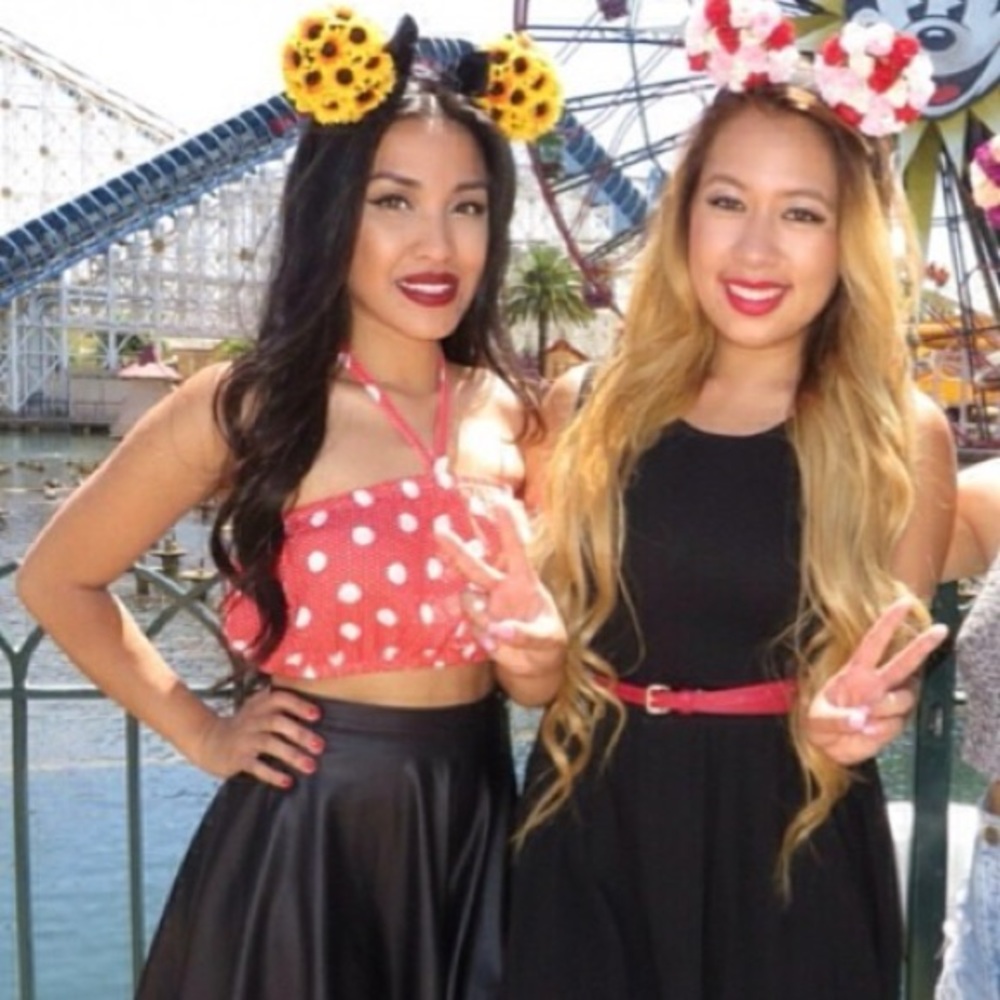 Minnie Mouse Bandeau/Tube Top