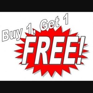 BUY ONE GET ONE FREE!!!