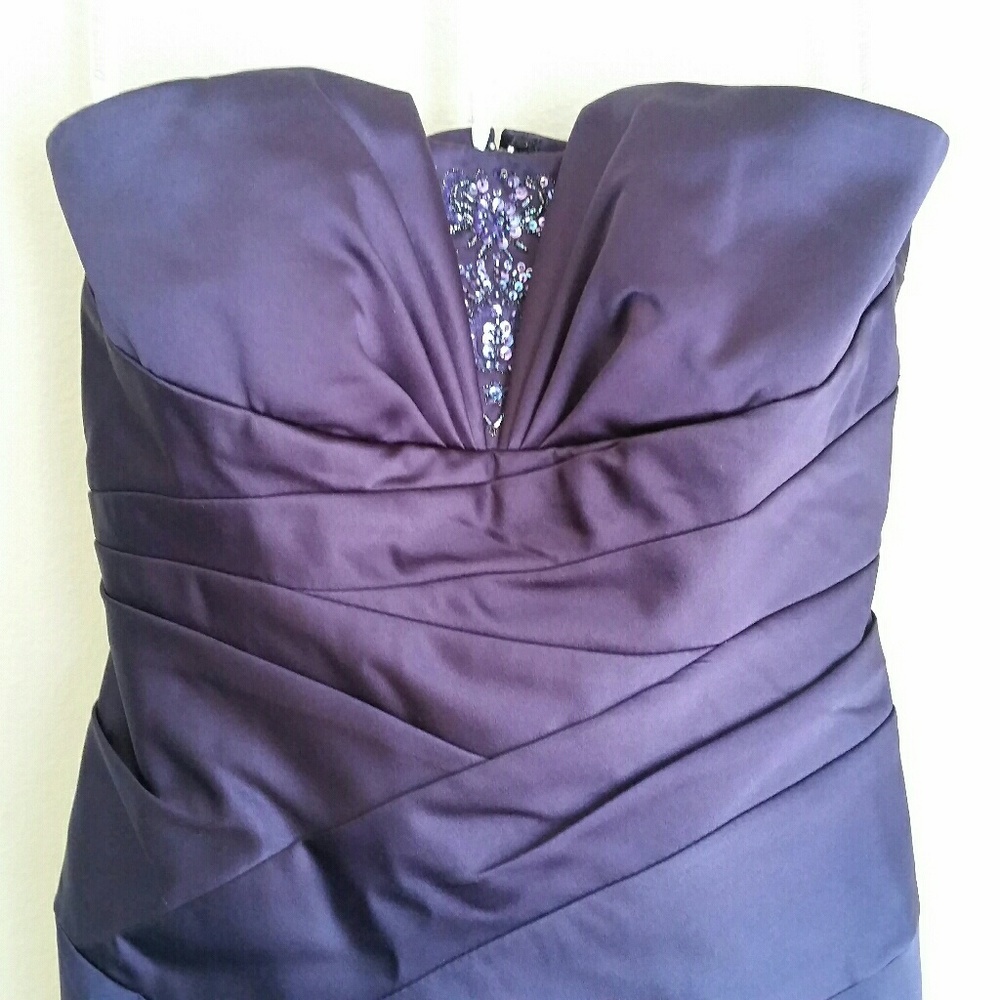 Strapless Floor-length Ballgown