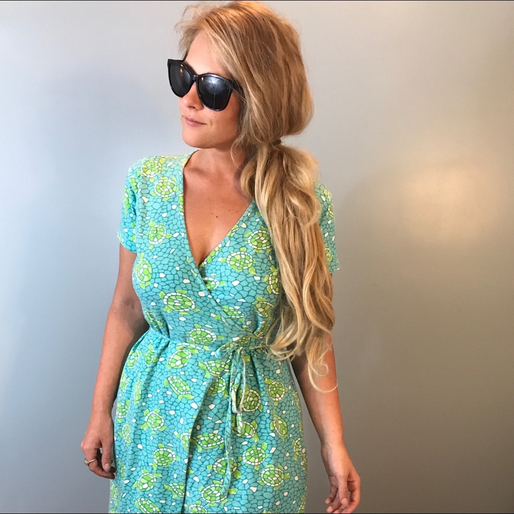 Lilly Pulitzer wrap dress