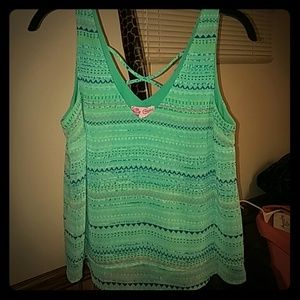 Tribal print tank
