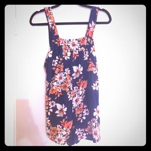 XS Flynn Skye flower romper overalls