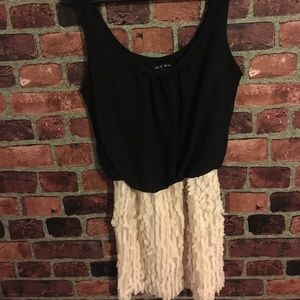 Black and Cream dress