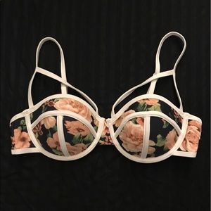 Forever21 Floral Bathing suits Top