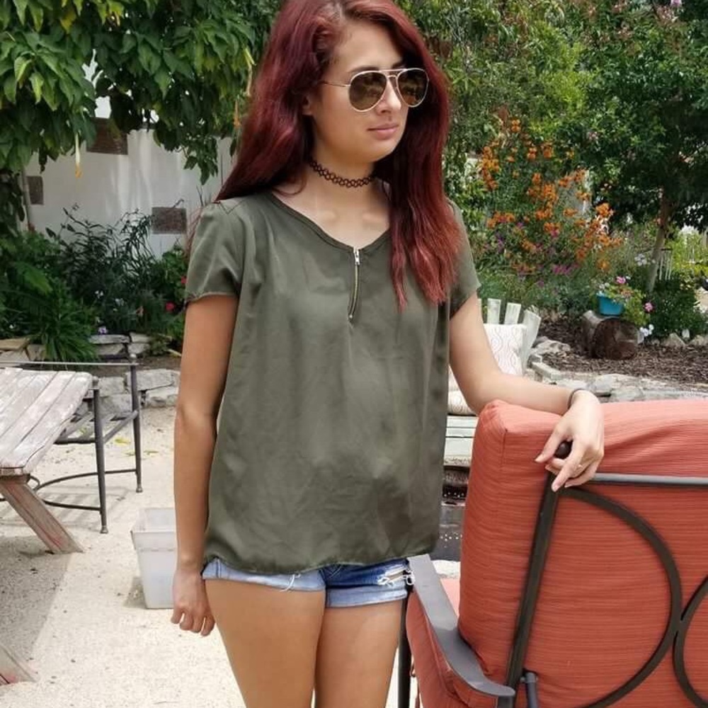 Chocolate blouse