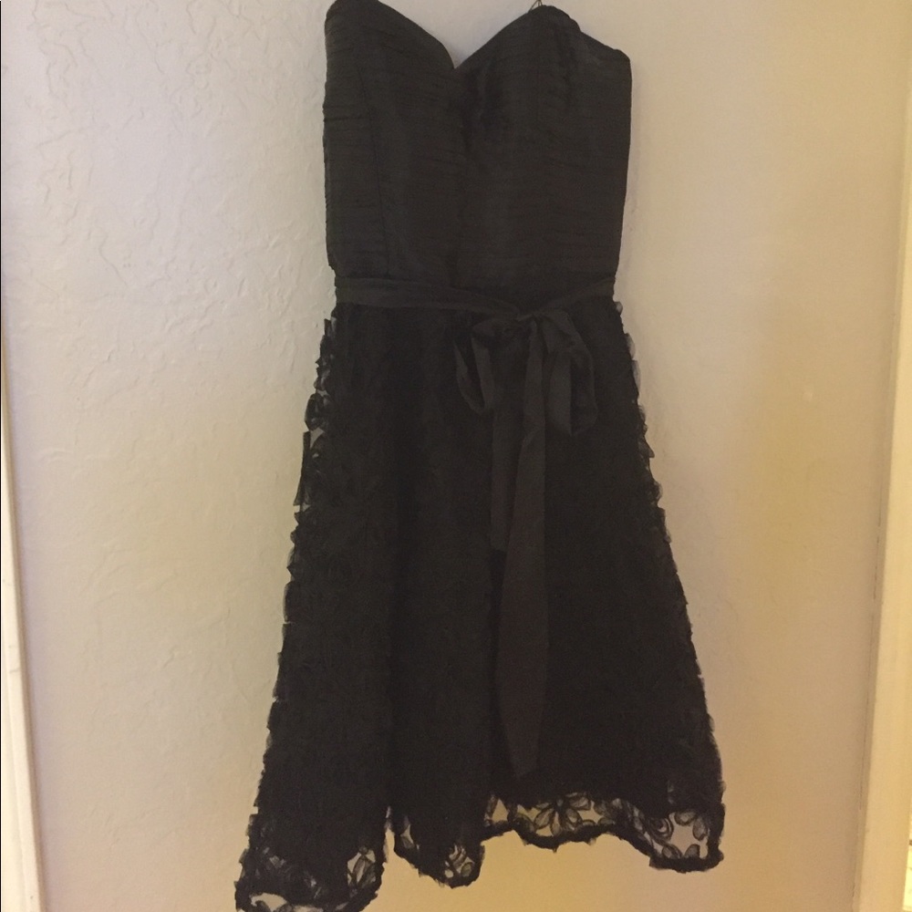 Black cocktail dress