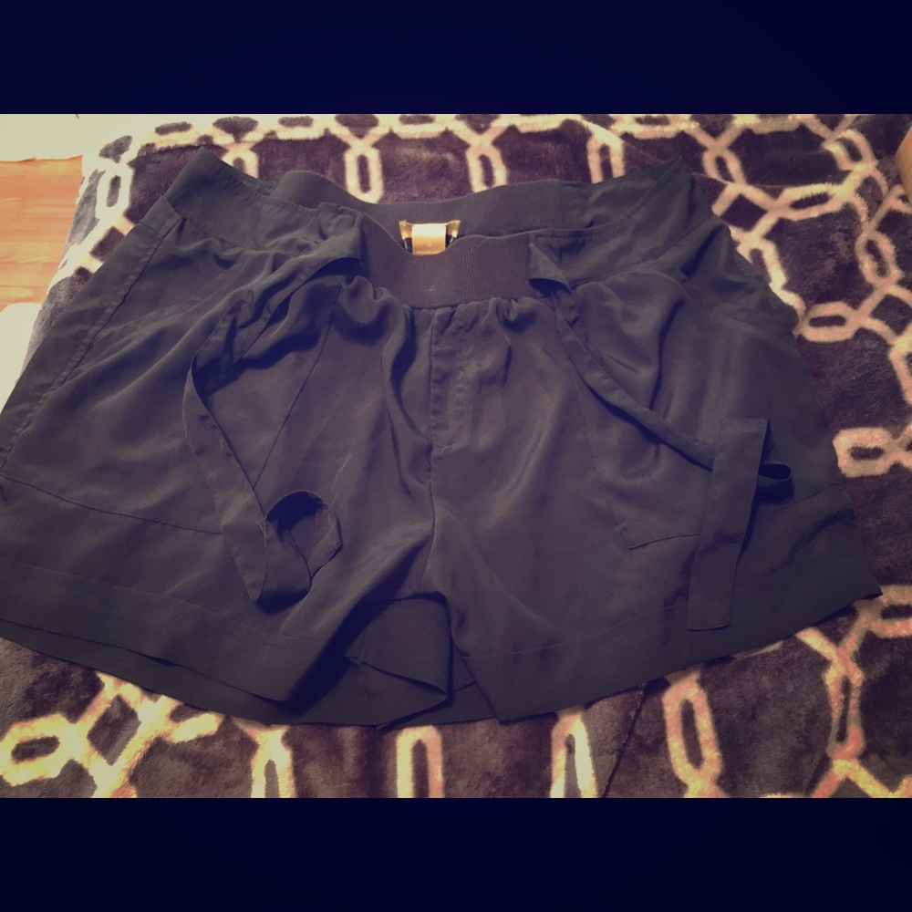 Miss Tina 16 Plus size black shorts NWOT