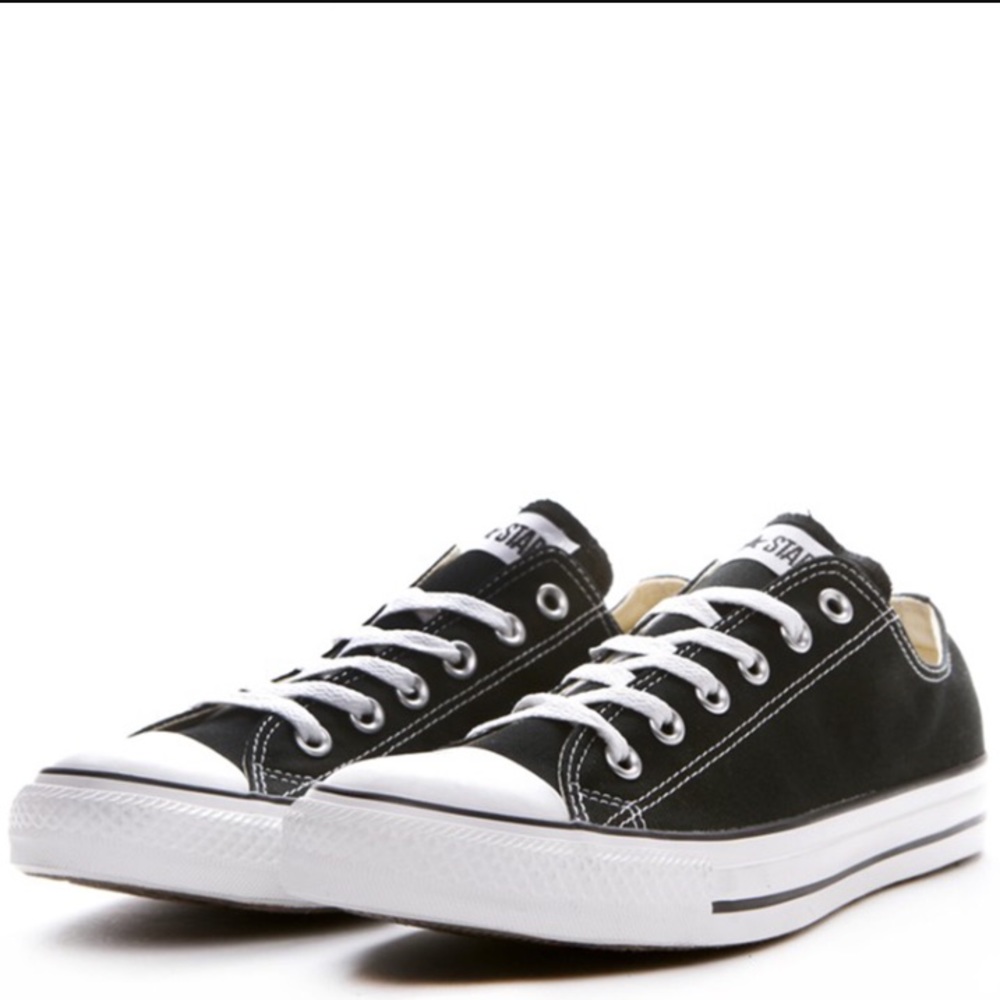 Black and white converse