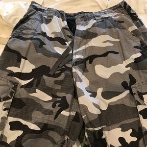 Champs Camo cargo shorts