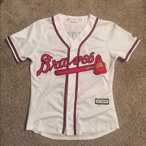 Atlanta Braves Dansby Swanson cool base jersey