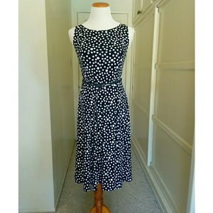 Jessica Howard Polkadot Blue and White NWT Dress