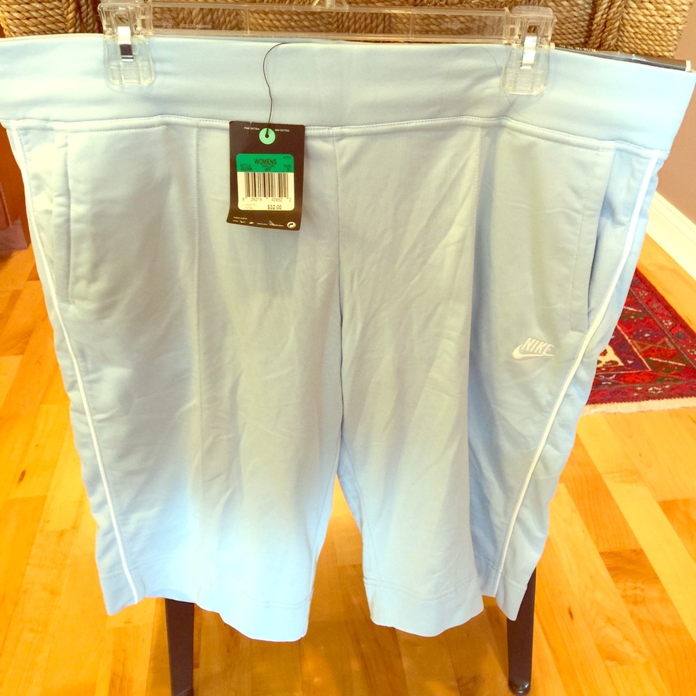 Nike Light Blue Short with White Trim