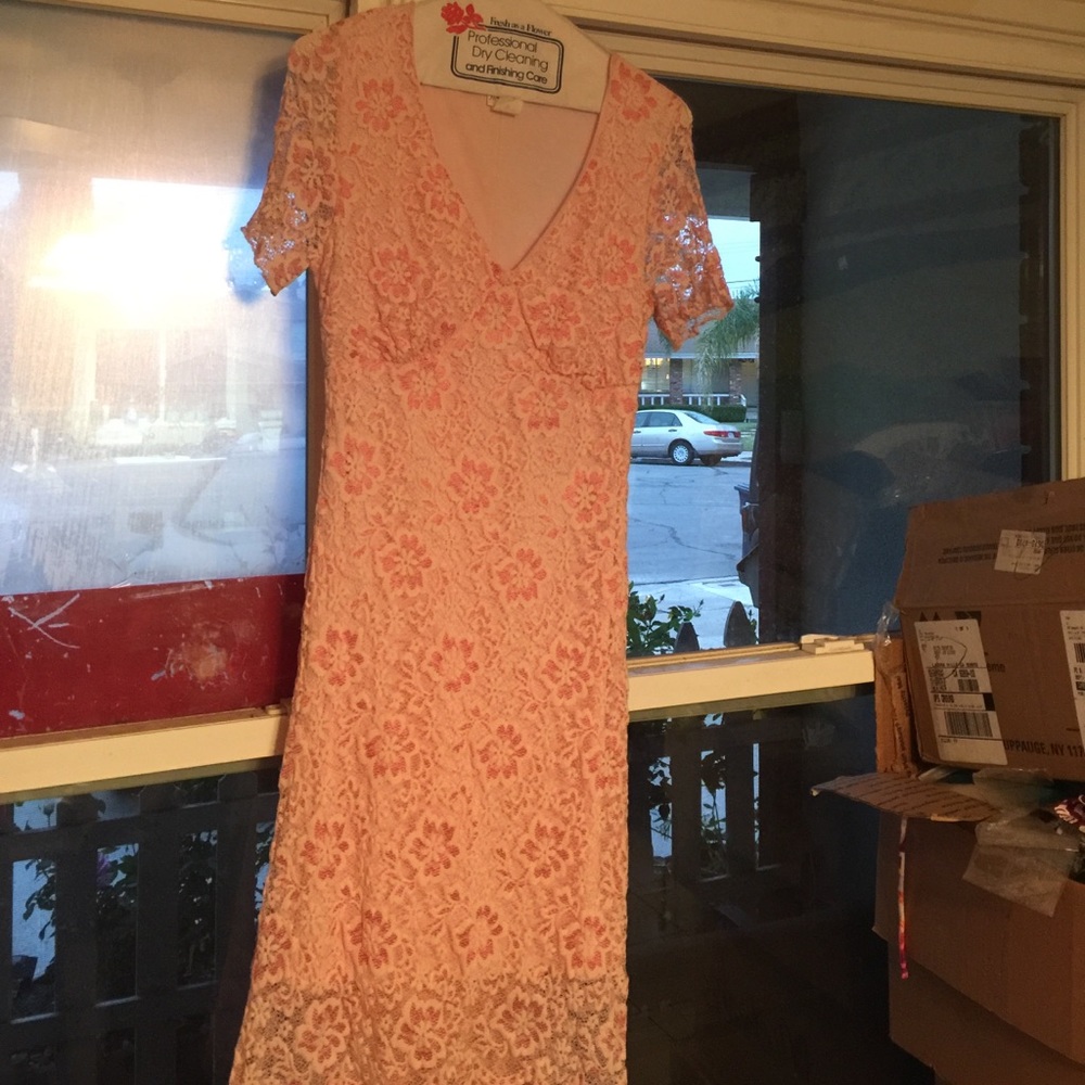 Fredricks of Hollywood lace stretch dress