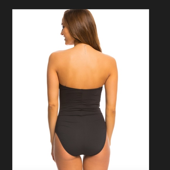 Kenneth Cole Mio One Piece Bandeau Swimsuit BNWT - Picture 3 of 4