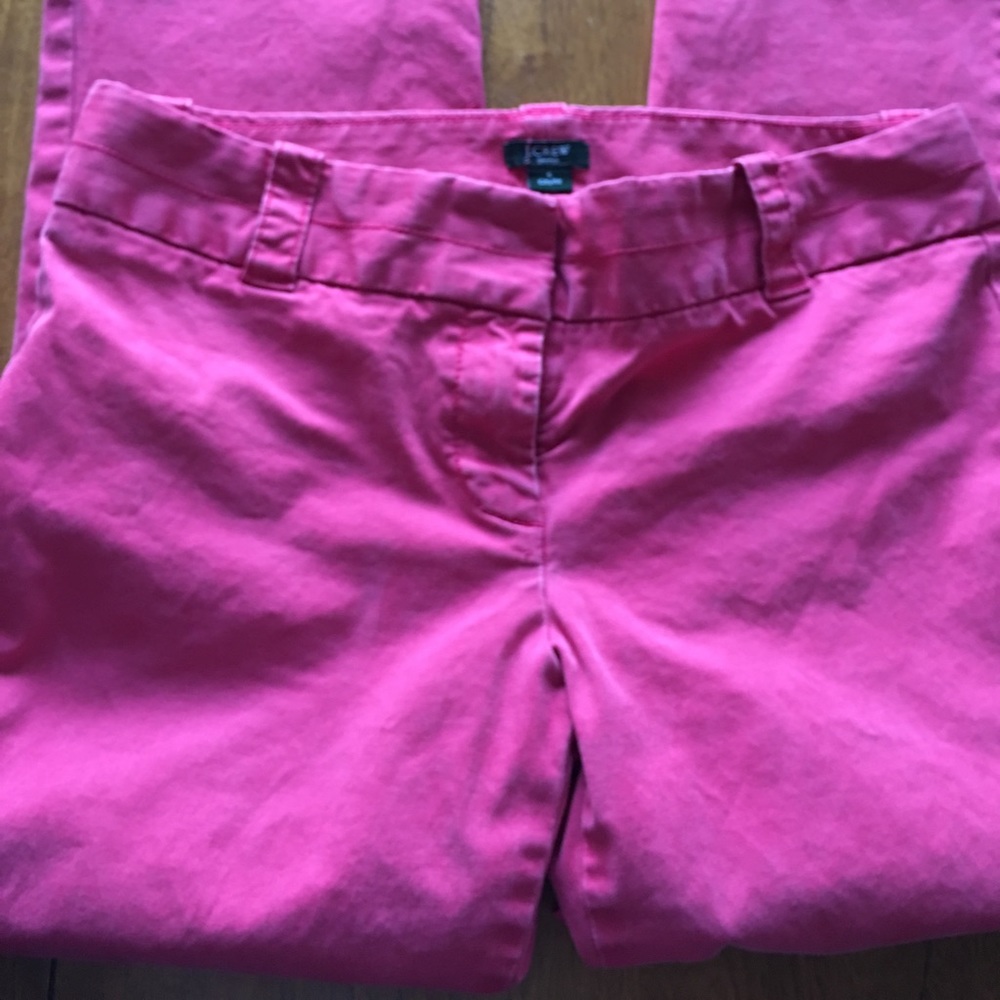 J.Crew Capri pants, Nantucket red