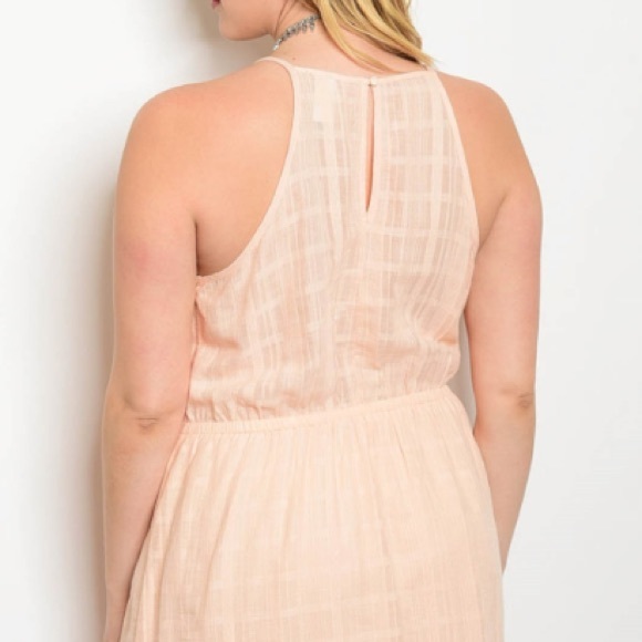 FINAL PRICE! New Plus Peach Dress๐ธ - Picture 2 of 2