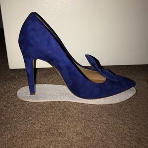 Bally blue heels 6 2/1