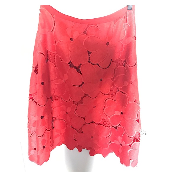 ANTHROPOLOGIE: Cynthia Rowley Floral Skirt - Picture 4 of 5