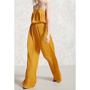 Brand new yellow jumpsuit