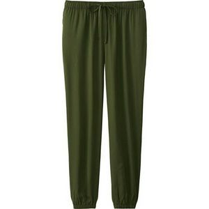 New Uniqlo Women's Drape Pant Medium Olive Green