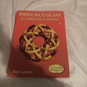 Precalculus textbook