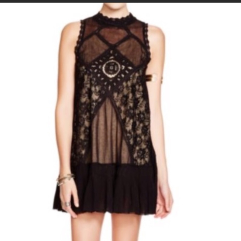 NWT Free People Angel Lace dress