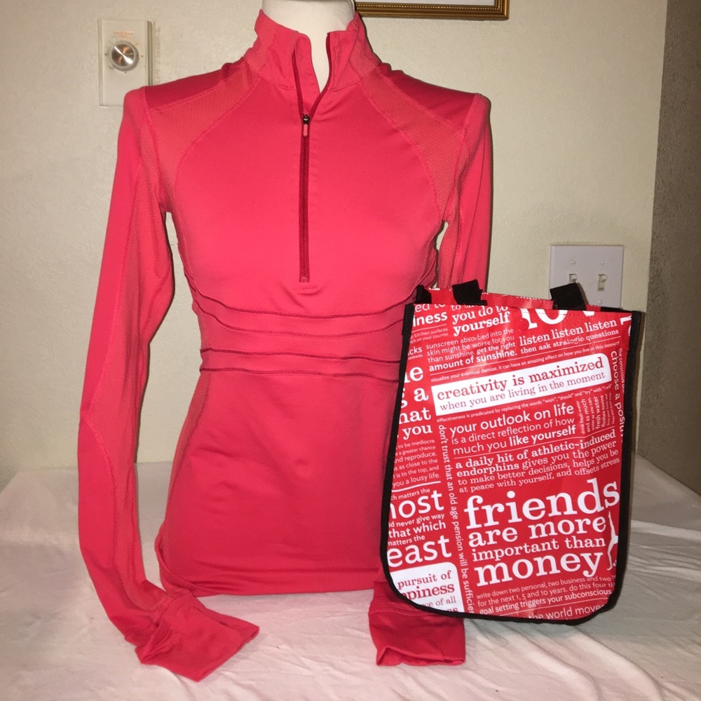 Lululemon quarter zip workout jacket