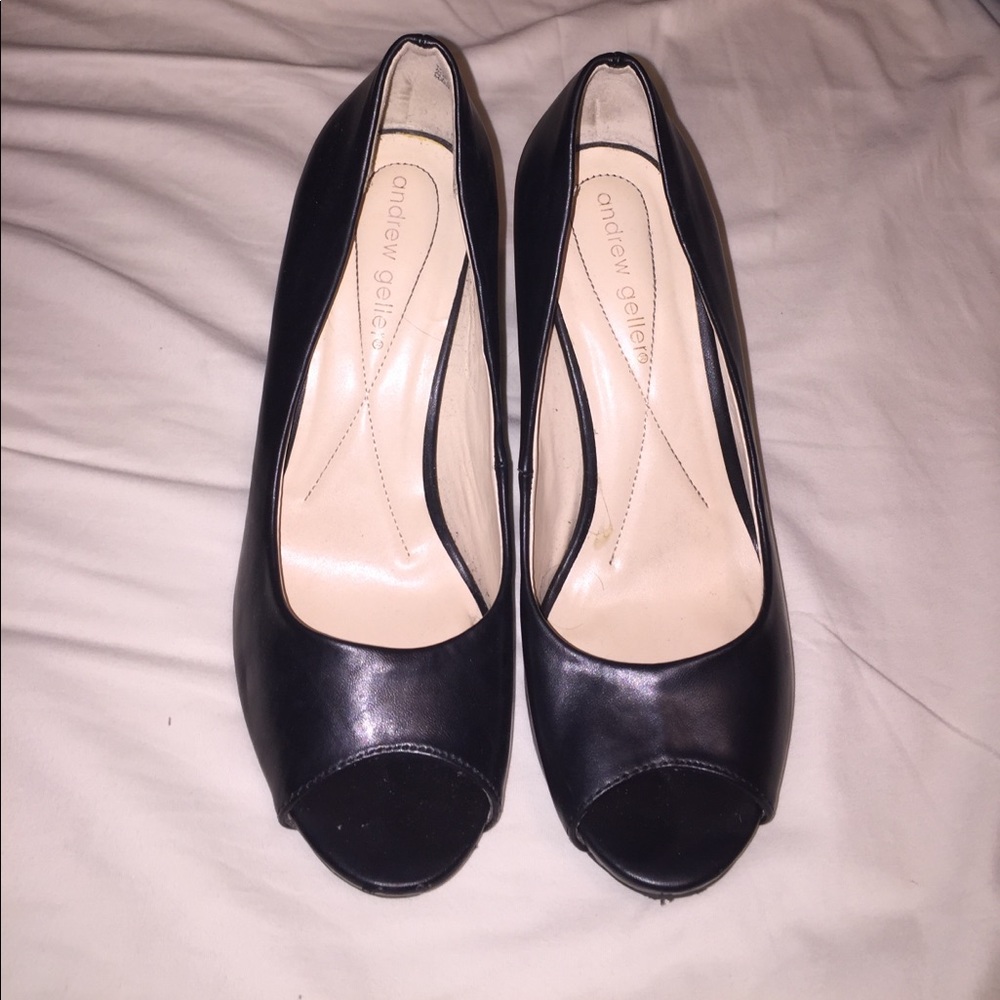 Andrew Geller Black High Heels