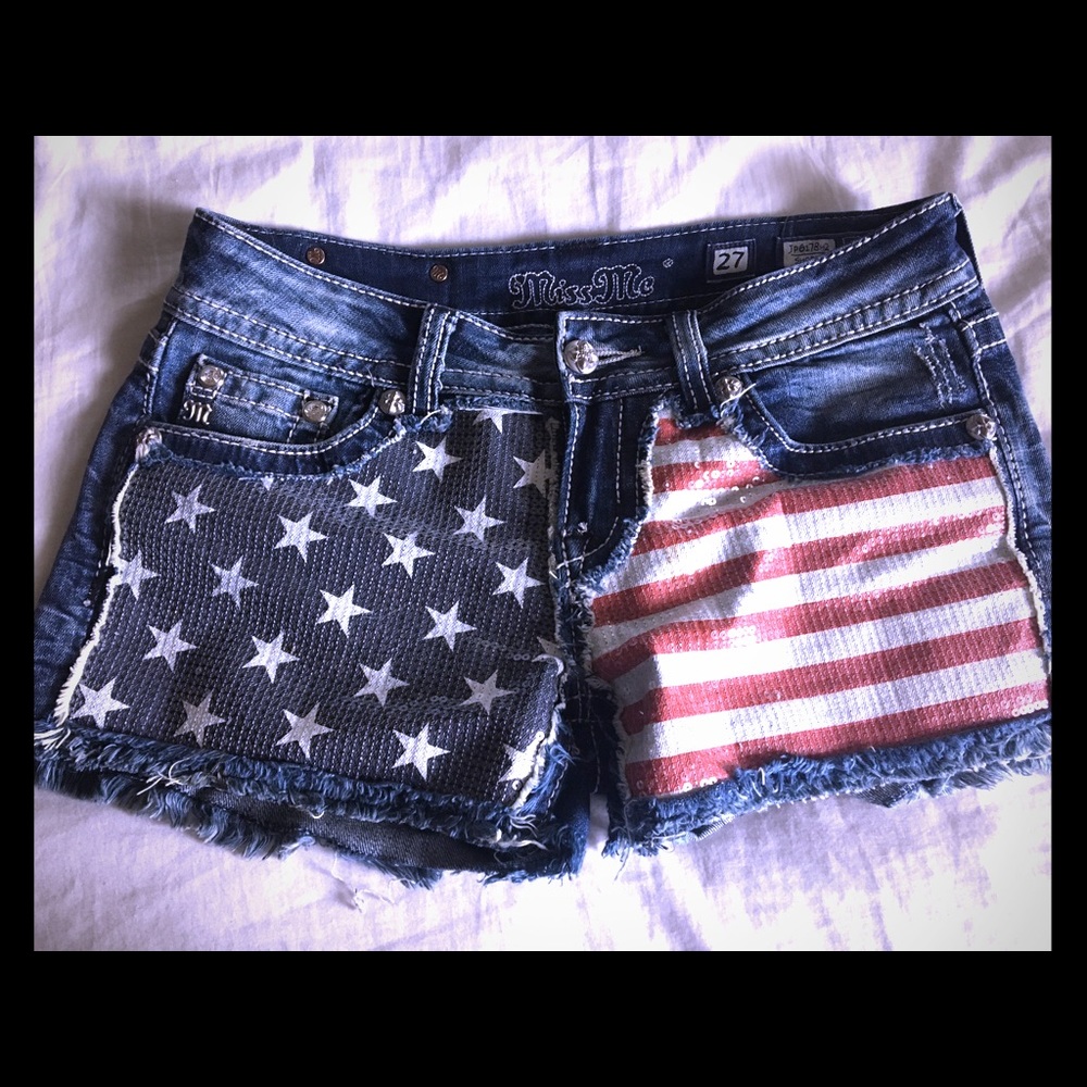 Miss Me Americano shorts