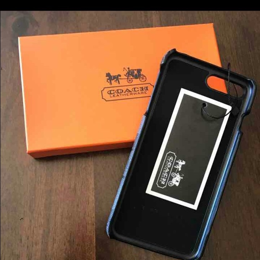 COACH IPhone 7 Plus Case w COACH BOX
