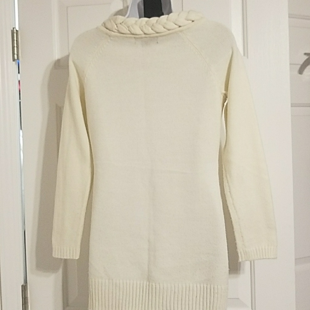 U-Knit long off white sweater - Picture 3 of 3