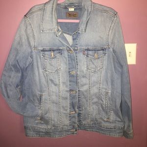 Plus Size Levi's Jean Jacket