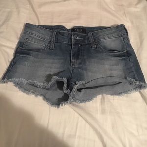 Blue jean shorts, size 1