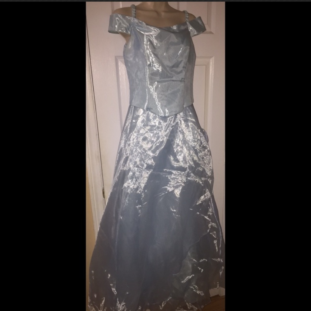 Baby blue prom/dress
