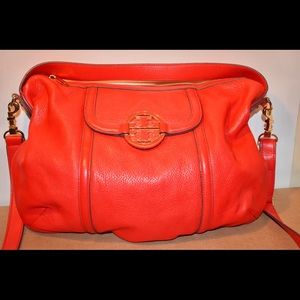 Tory Burch Amanda Foldover Crossbody Bag EUC