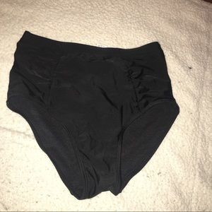High waisted bikini bottoms