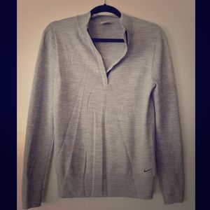 Nike Quarter-Zip Gray - Women's Medium